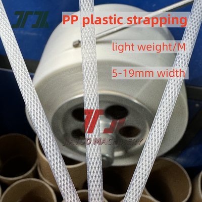 Warm verkauftes Filmband PP-Plastikband PP-Verpackungsband PP-Hotmeltband für 5-19 mm Breite
