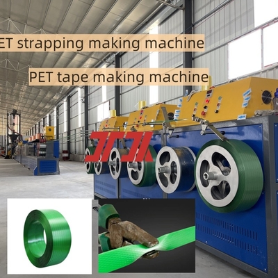 Anpassungsfähige 9-32 mm automatische PET-Verpackungsband-Extrudermaschine mit PLC-System