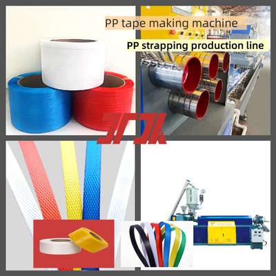 Individuelle PP-Strapgeräte PP-Strap-Produktionslinie mit 100% PP-Polypropylen