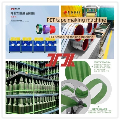 Hochgeschwindigkeits-PET-Plastik-Stahl-Strapper-Maschine PET-Strapper-Maschine PET-Strapper-Produktionslinie verwendet 100% PET-Flaschenflocken oder zerkleinerte Materialien