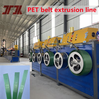 280 KG/H Kapazität PET Package Box Strap Extrusion Making Machine 2 Linie Ausstattung mit automatischem Winder mit PLC-Steuerung