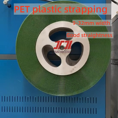 PET Flake Zerkleinertes Material PET Kunststoff Material Strapping Tape Strap Herstellungsmaschine mit präziser Druckkopf Steuerung