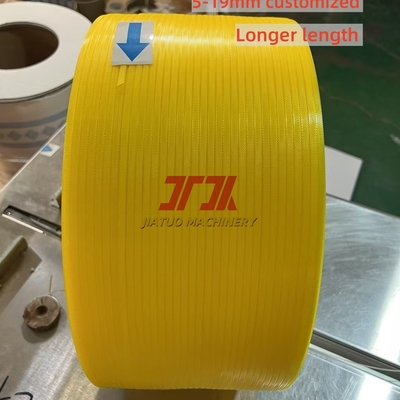 Manuelle/automatische Maschineneinführung Pp-Gurtband Polypropylen-Plastik-Gurtrollen 5-19 mm Breite individuell