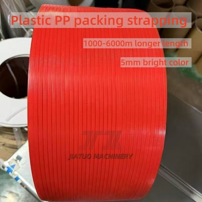 5mm-19mm farbenfrohe Box Verpackung PP Polypropylen Strap Band mit Logo Druck Kunststoff Strips Roll