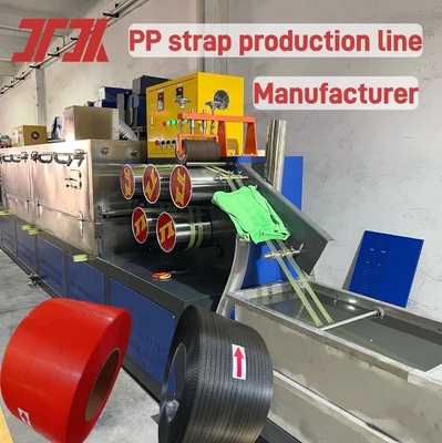 5-19 mm Breite Personalisierte PP-Plastikbandmaschine mit PP-Band Verwendung Automatische Maschine oder manuelle und PLC-Steuerungssystem