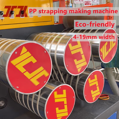 5-19 mm Breite Personalisierte PP-Plastikbandmaschine mit PP-Band Verwendung Automatische Maschine oder manuelle und PLC-Steuerungssystem