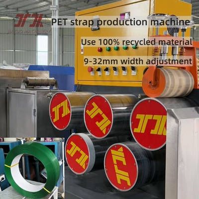 OEM Neue Technologie Pet Strap Extrudierlinie 350KG/H Hohe Kapazität Herstellung von Hochspannung PET Strapping