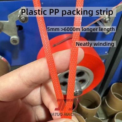 Ziegelkartons Verpackung PP Band Extrusionslinie mit automatischer Wickelmaschine machen lange Länge Band
