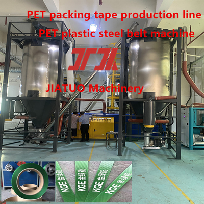 PET-Paketpaletten-Band-Extrusionsmaschine mit automatischem Aufwickler zur Herstellung von starkem Spannband 350-950 kg
