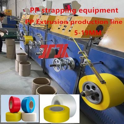 Kunststoffextruder 5-19mm PP Polypropylenband-Produktionslinie PP-Band-Extrusionsmaschine Liniengeschwindigkeit bis zu 300 m/min
