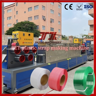 Plastikmaschinen Twin Screw Sandwich PP Strapping Tape Produktionslinie PP Strapping Tape Maschine mit 5-19mm Breite