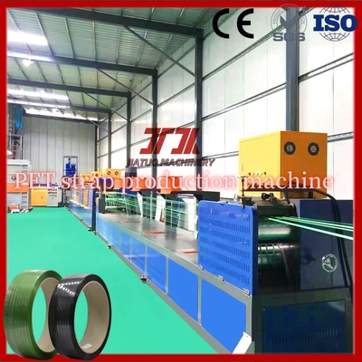Fabrikangepasste 9-32mm Hochgeschwindigkeits-PET-Kunststoffband-Produktionslinie PET-Band-Ausrüstung mit automatischer Umreifungsmaschine