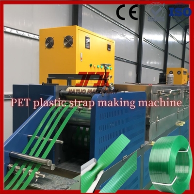 260kg/H PET-Band-Herstellungsmaschine mit 5000L Vortrocknungsbehälter und SPS-Steuerung