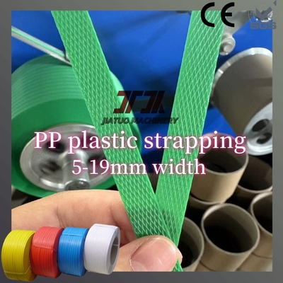 Großhandel Kundenspezifische Polypropylen-Bänder Kunststoff-Verpackungsband PP-Band für Kartonverpackung 5mm-19mm