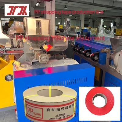 Hochgeschwindigkeits-Extruder 5-19mm PP-Verpackungsband-Produktionslinie PP-Umreifungsanlage für geringe Ausfallrate und einfache Bedienung