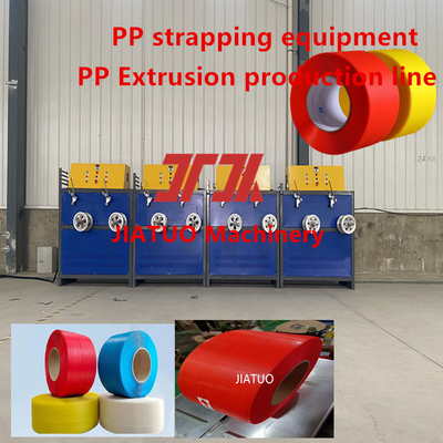 PP-Plastik-Extruder 5-19 mm PP-Strapper Produktionslinie PP-Strapper-Ausrüstung mit 55 kW Siemens-Motor