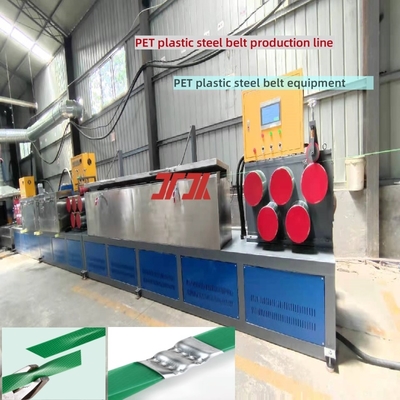 300-330 KG/H Kapazität PET-Gürtelmachmaschine mit 3,5 m2 Filterfläche und automatischem Winder