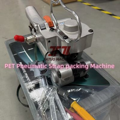 Schnallenfreie Handheld-Pneumatische PET-PP-Strappermaschine für Paletten aus Großkartonholz
