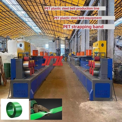 Automatische PET-Band-Herstellungsmaschine mit großem 4,5 m² Filter und 5000L Entfeuchtungsfass