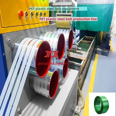 Ausrüstung für PET-Plastik-Stahlgürtel, Einschrauben-Produktionslinie für PET-Plastik-Stahlgürtel mit 80 Maschenmaschen, chemische Faserfilter aus PET-Ausrüstung