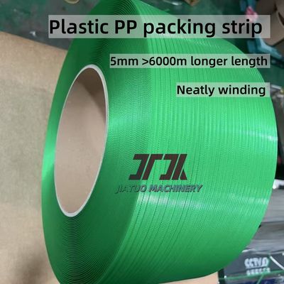 5-19 mm Breite Polypropylen-PP-Plastikbandrolle für Kartonpapierverpackungen