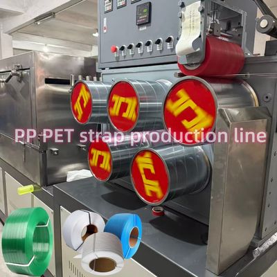 5-19mm PP-Umreifungsband-Herstellungsmaschine PP-Umreifungsband-Produktionslinie mit automatischem Siebwechsler