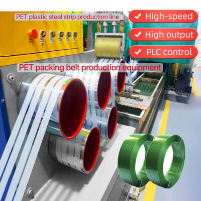 PET-Bandherstellungsmaschine Hochgeschwindigkeits-PP-Bandproduktionslinie automatische Wickelmaschine
