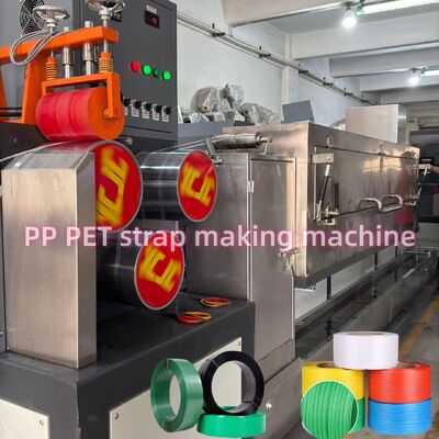 9-32mm Kunststoff PET Polyesterband Herstellung Maschine Verpackungsband Extruder Fertigung