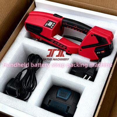 9-16mm verfügbar Handheld elektrische PP Pet Strapping Tool Verpackung wiederaufladbare Batterie