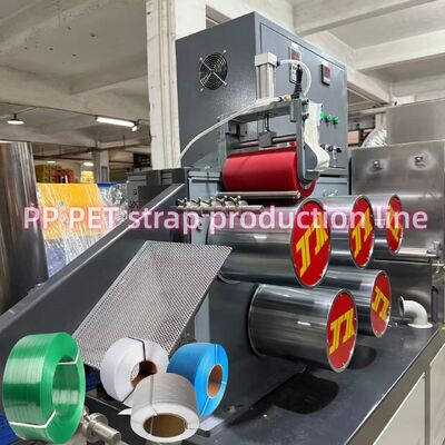 250-300m/min Laufgeschwindigkeit PET PP Verpackungsband Extrusionslinie mit 5-19mm Breite