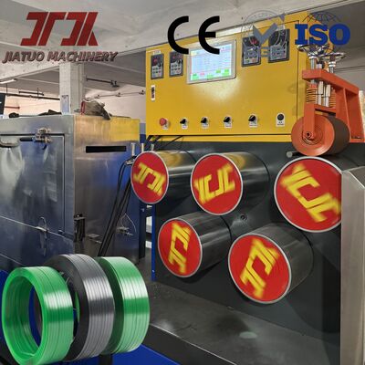 100kw Leistung PET Verpackung Band Extruder Polyester Band Herstellung Maschine mit 100CC Schmelzpumpe