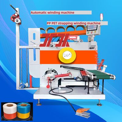 PLC-Touchscreen PET-Streifen automatischer Winder Max Winding Gewicht 80KG 350KG