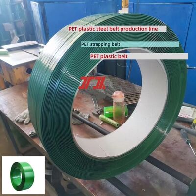 9-25mm PET-Bandherstellungsmaschine PET-Umreifungsmaschine mit 100 % PET-Flaschenflocken