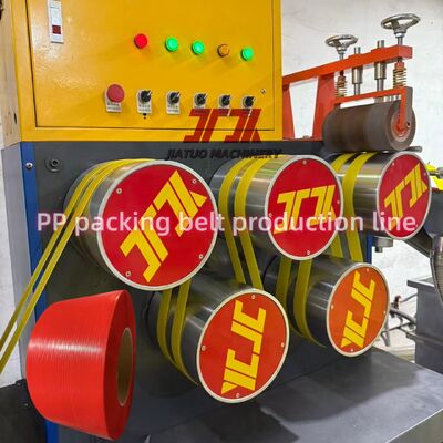 PP-Umreifungsband-Herstellungsmaschine 5-19 mm PP-Verpackungsband-Produktionslinie Automatisches Siebwechselsystem