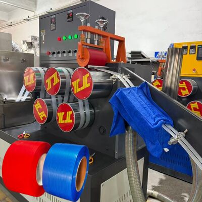 260 kg/h PP-Bandherstellungsmaschine für Verpackungsbänder für Kartons mit Non-Stop-Siebwechsler