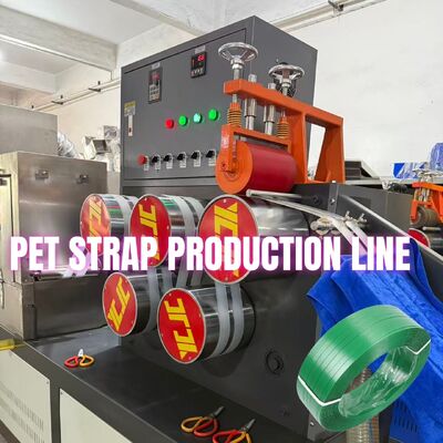 Einzelschraubende PET-Verpackungsgürtel Herstellungsmaschine Pet Strap Extrusionsproduktionslinie Herstellen von PET-Gürteln