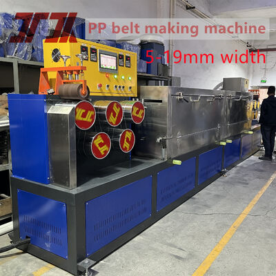 5-19 mm PP-Bandherstellungsmaschine mit SPS-Steuerung und Non-Stop-Siebwechsler