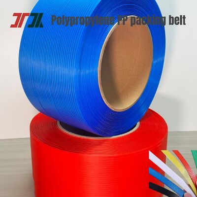 Umreifungsband High-Speed ​​5–18 mm PP-Umreifungsbänder PP-Verpackungsband mit Kraftpapier/PE-Folie