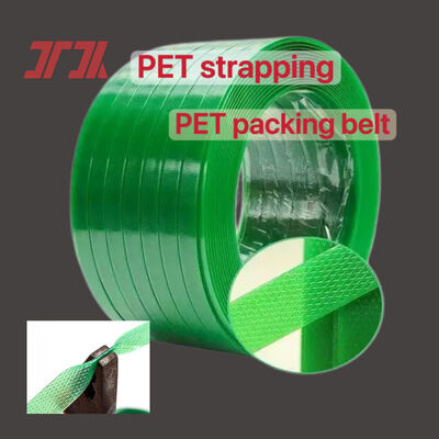 9-25mm PET-Verpackungsgürtel PET-Plastik-Stahl-Strapping PET-Verpackungsstrapping mit 100% Flaschenmaterial Zerkleinern