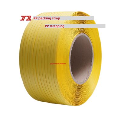 Umreifungsband High-Speed ​​5–18 mm PP-Umreifungsbänder PP-Verpackungsband mit Kraftpapier/PE-Folie