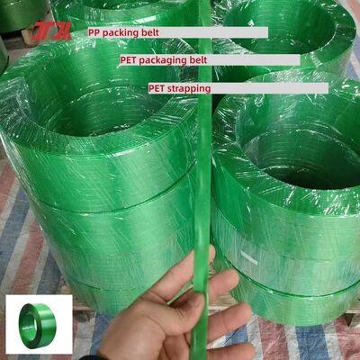 9-25mm PET-Verpackungsgürtel PET-Plastik-Stahl-Strapping PET-Verpackungsstrapping mit 100% Flaschenmaterial Zerkleinern