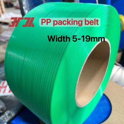 PP-Verpackungsriemen 5 ̊15 mm Sandwich-Stil PP-Verpackungsriemen für die Fabrik