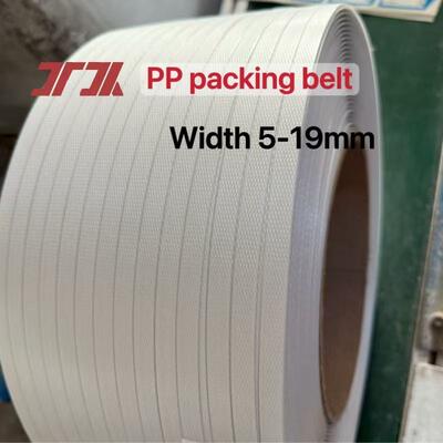 Transparent PP Umreifungsband 5–19mm Polypropylen PP Verpackungsbänder zum Bündeln von Haushaltsgeräten