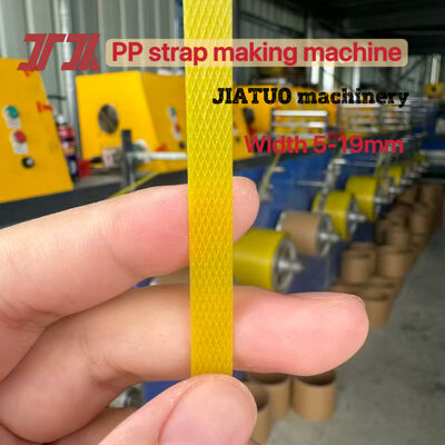 PP-Gurtmaschine Hochgeschwindigkeitsausrüstung für PP-Gurtmaschinen mit 515 mm 100% PP-Polypropylen-Rohstoffen