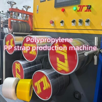 5-19mm PP-Plastik-Sandwich-Streifen-Herstellmaschine mit automatischer Wickelmaschine