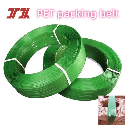 9-32 mm breites PET-Streifenband mit 350-1000 kgf Spannfestigkeit und geprägter Oberfläche für sichere Verpackungen