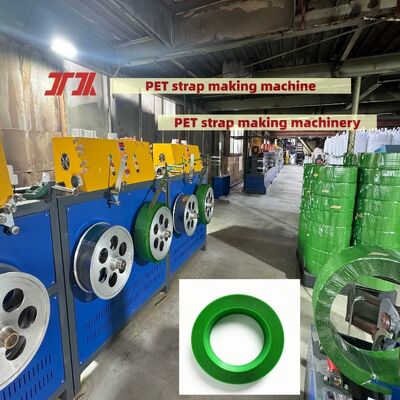 Ausrüstung für die Herstellung von PET-Gürteln 16 mm PET-Gürtelmachmaschine Produktionslinie mit PLC-Steuerungssystem