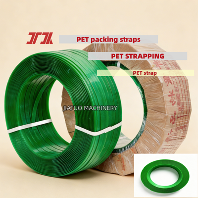 Hochgeschwindigkeits-PET-Verpackungsgürtel 16 mm PET-Kunststoff-Stahlgürtel für automatische Gurtmaschinen