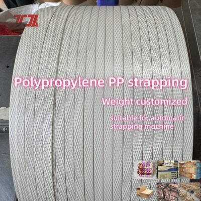 Neues Rohmaterial 5-19mm PP-Verpackungsgürtel mit guter Geradheit herstellen