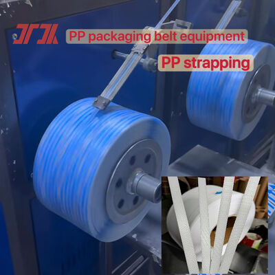 Hochgeschwindigkeits-Produktionslinie für PP-Gürtel 5 mm PP-Gürtelhersteller mit einer Extrusionsleistung von 100-600 kg/h